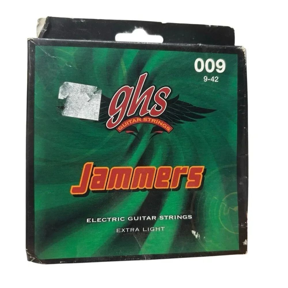 GHS 009 9-42 Jammers Electric Guitar Strings Extra Light Pack NOS